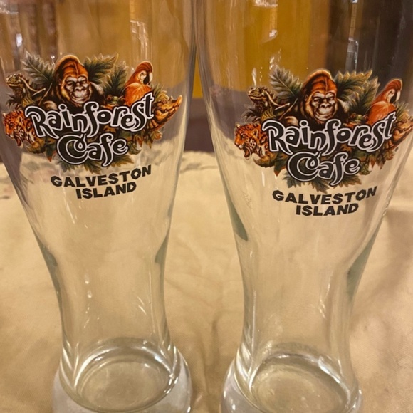 Rainforest Cafe glasses - Picture 3 of 4